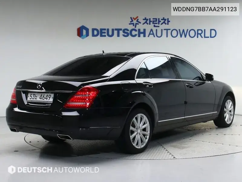 S-Class W221 S500L VIN: WDDNG7BB7AA291123 Lot: 39916106