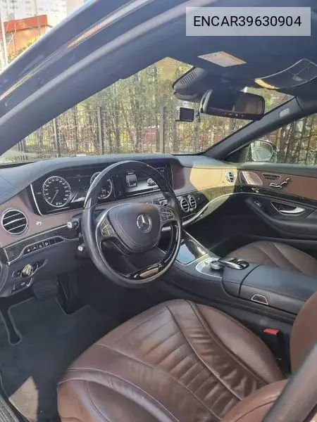 S-Class W222 S500L 4Matic VIN: ENCAR39630904 Lot: 39630904