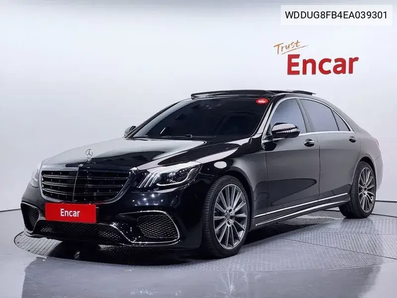 S-Class W222 S500L 4Matic VIN: WDDUG8FB4EA039301 Lot: 39974003