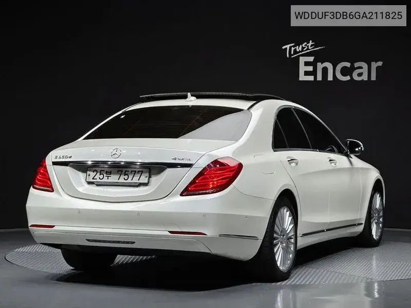 S-Class W222 S350 D 4Matic VIN: WDDUF3DB6GA211825 Lot: 39984346