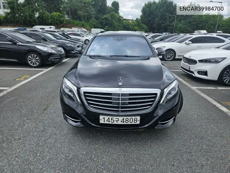 S-Class W222 S500L 4Matic VIN: ENCAR39984700 Lot: 39984700