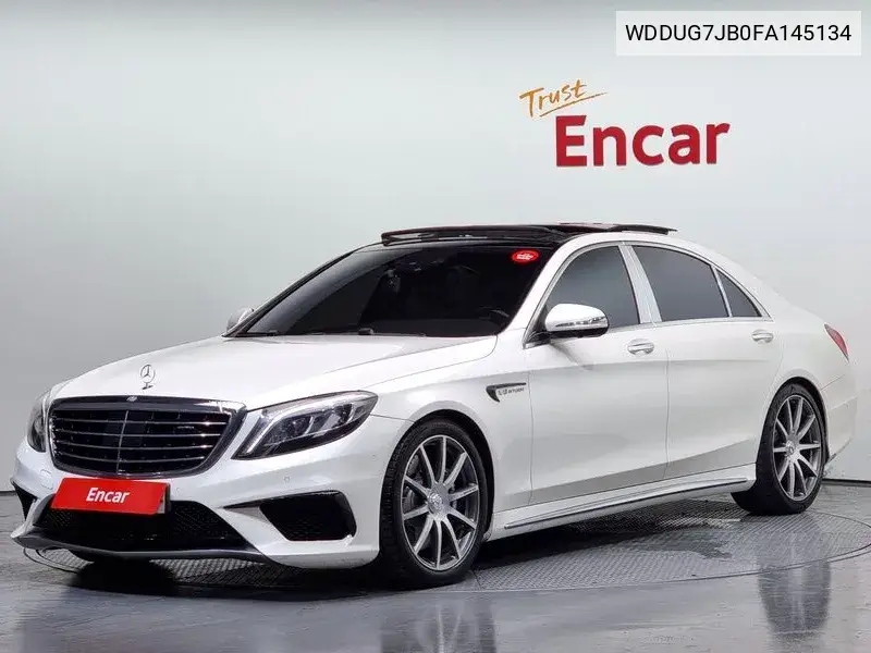 S-Class W222 S63 Amg 4Matic VIN: WDDUG7JB0FA145134 Lot: 39989709