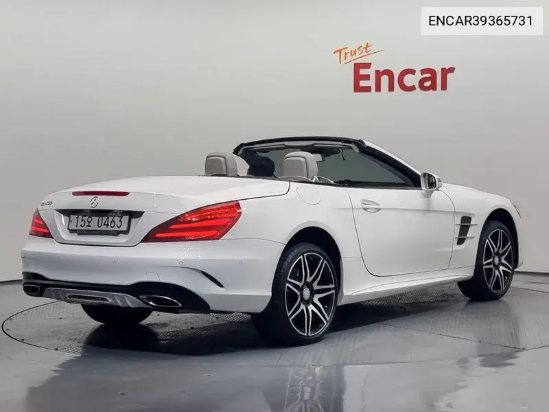 New Sl-Class Sl400 R231 VIN: ENCAR39365731 Lot: 39365731