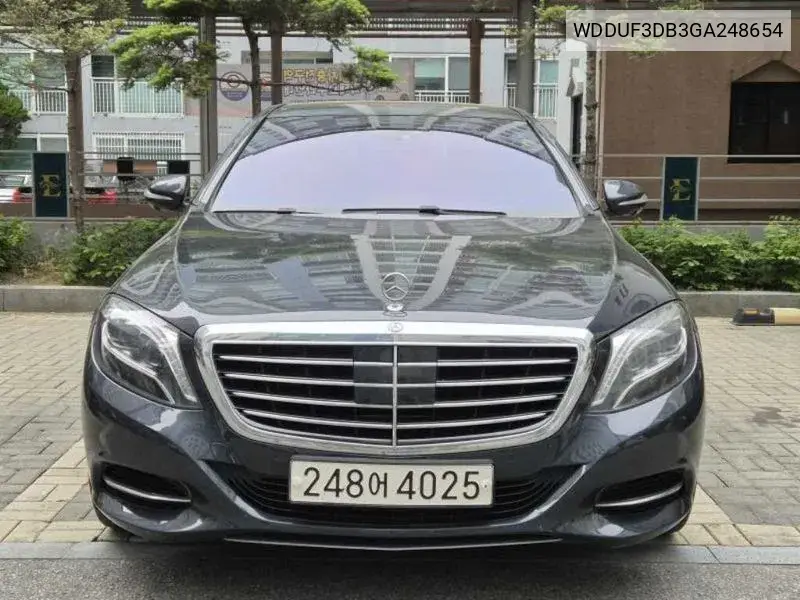 S-Class W222 S350 D 4Matic VIN: WDDUF3DB3GA248654 Lot: 39641935