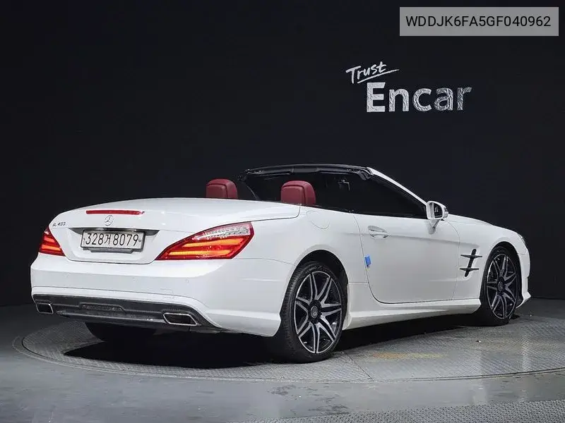 New Sl-Class Sl400 R231 VIN: WDDJK6FA5GF040962 Lot: 39666257