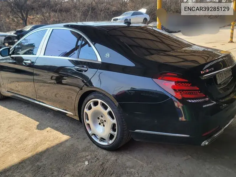 S-Class W222 S560L 4Matic VIN: ENCAR39285129 Lot: 39285129