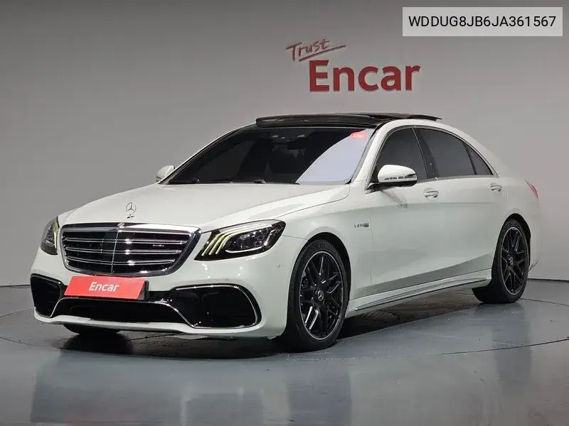S-Class W222 S63 Amg 4Matic+ Performance Edition VIN: WDDUG8JB6JA361567 Lot: 39630191