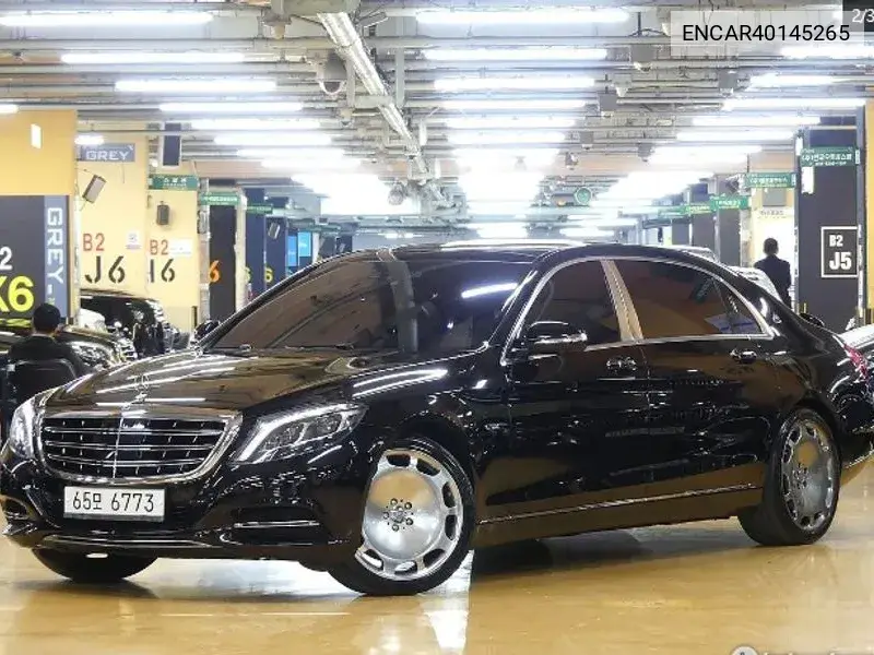 S-Class W222 Maybach S600 VIN: ENCAR40145265 Lot: 40145265