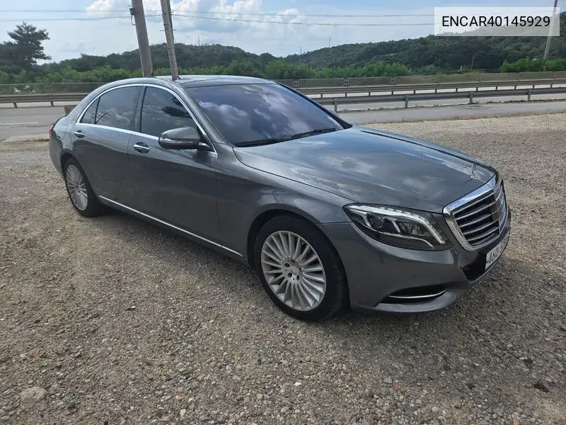 S-Class W222 S400L D 4Matic VIN: ENCAR40145929 Lot: 40145929