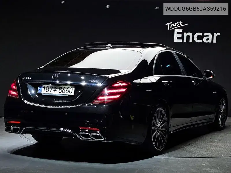 S-Class W222 S450L VIN: WDDUG6GB6JA359216 Lot: 39631642