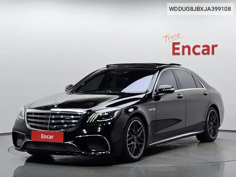 S-Class W222 S63 Amg 4Matic+ VIN: WDDUG8JBXJA399108 Lot: 39949667