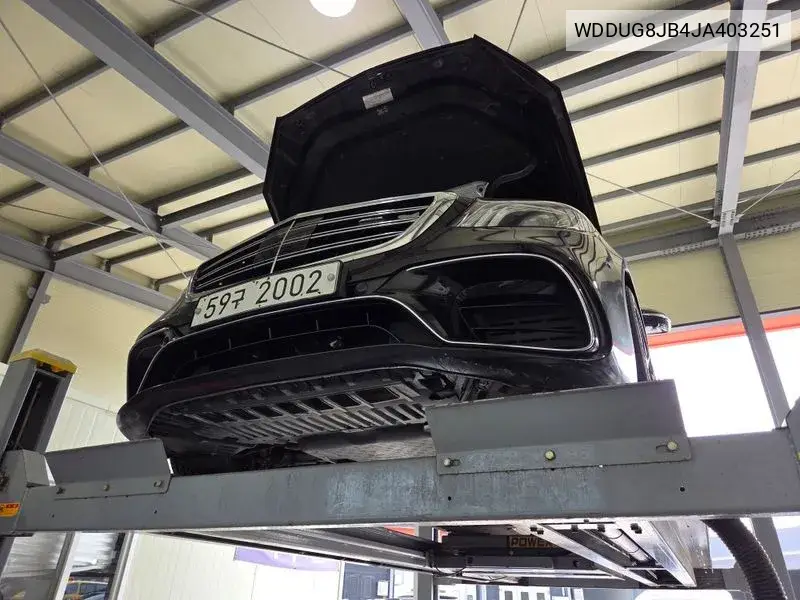 S-Class W222 S63 Amg 4Matic+ VIN: WDDUG8JB4JA403251 Lot: 39969118