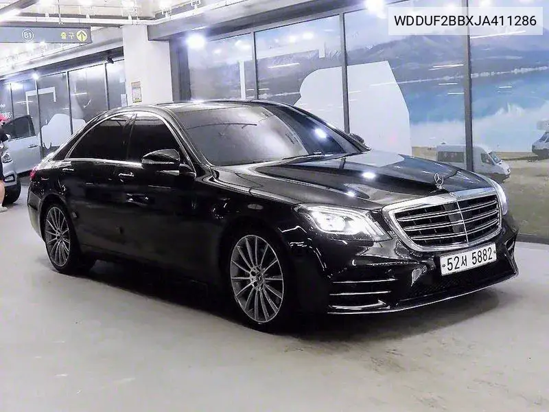 S-Class W222 S350L D 4Matic VIN: WDDUF2BBXJA411286 Lot: 39969903