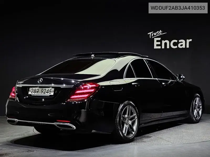 S-Class W222 S350 D VIN: WDDUF2AB3JA410353 Lot: 39988937