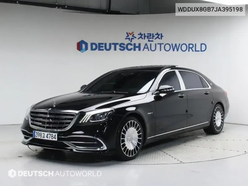 S-Class W222 Maybach S560 4Matic VIN: WDDUX8GB7JA395198 Lot: 40141999