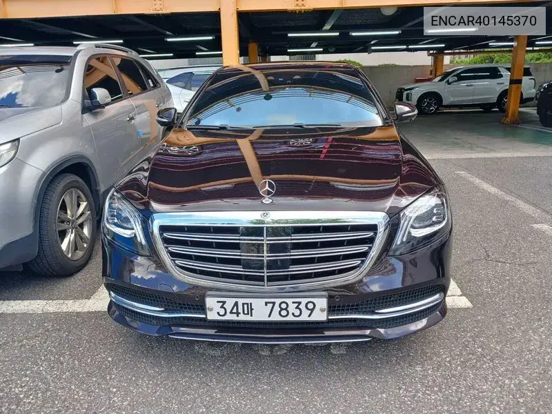 S-Class W222 S400L D 4Matic VIN: ENCAR40145370 Lot: 40145370