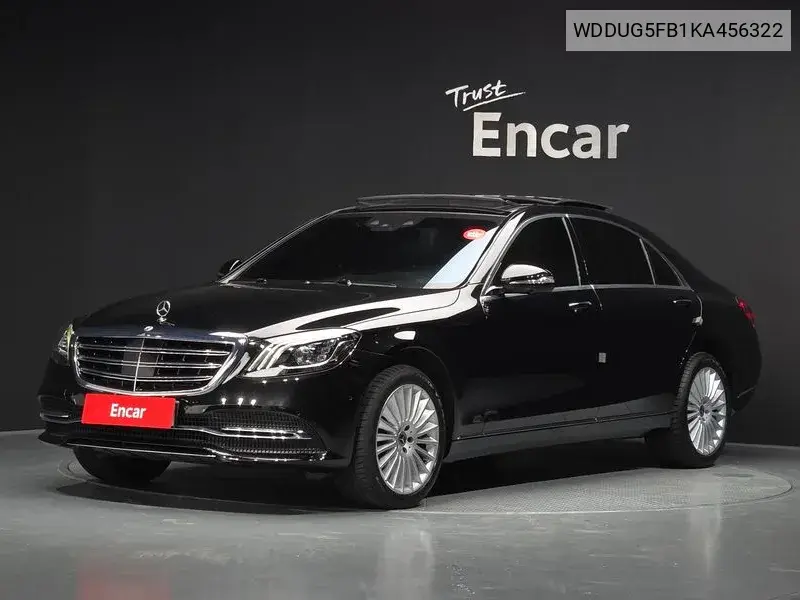 S-Class W222 S350L VIN: WDDUG5FB1KA456322 Lot: 39950477