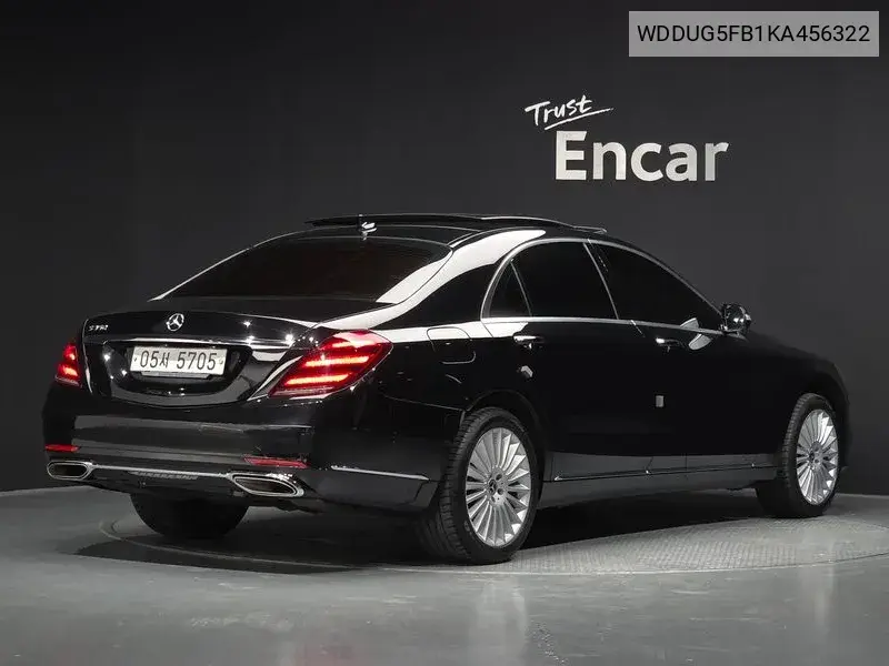 S-Class W222 S350L VIN: WDDUG5FB1KA456322 Lot: 39950477