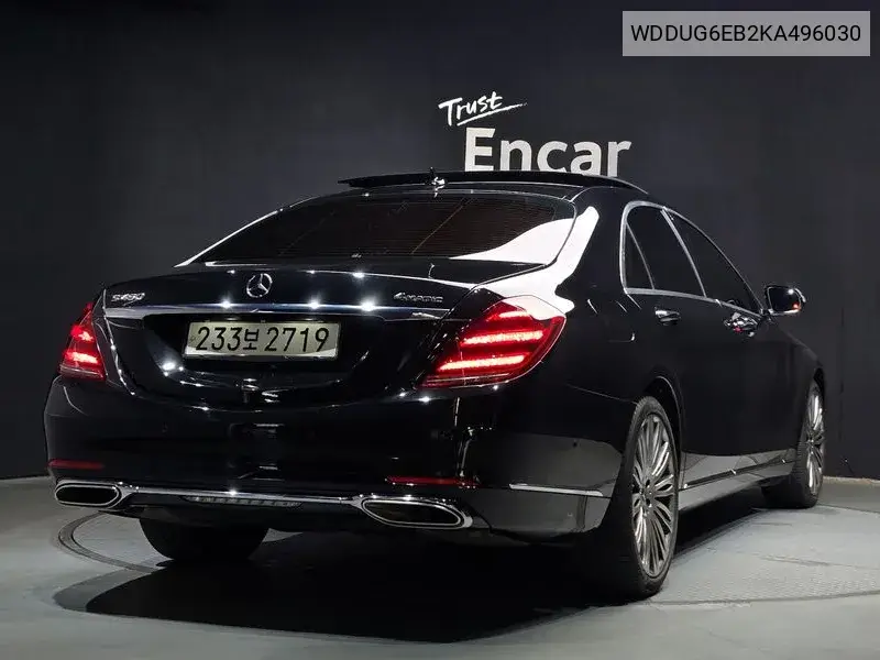 S-Class W222 S450L 4Matic VIN: WDDUG6EB2KA496030 Lot: 39957676