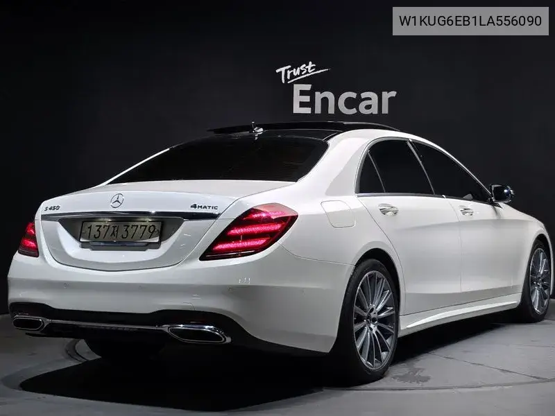 S-Class W222 S450L 4Matic VIN: W1KUG6EB1LA556090 Lot: 39958249