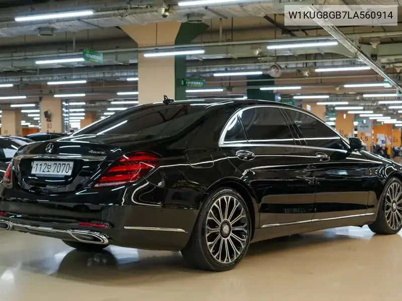 S-Class W222 S560L 4Matic VIN: W1KUG8GB7LA560914 Lot: 40124363