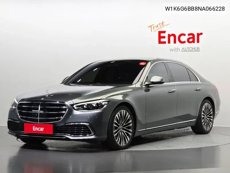 S-Class W223 S450L 4Matic VIN: W1K6G6BB8NA066228 Lot: 39554534