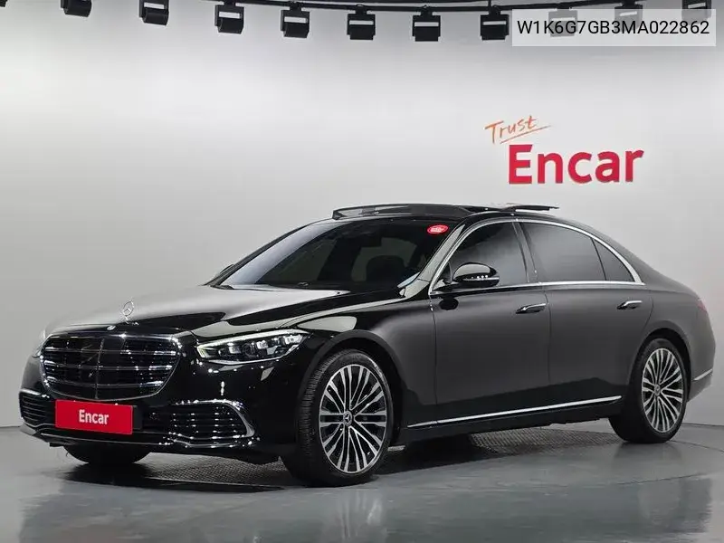 S-Class W223 S580L 4Matic VIN: W1K6G7GB3MA022862 Lot: 39555205