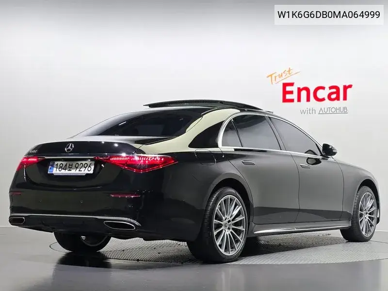 S-Class W223 S500L 4Matic VIN: W1K6G6DB0MA064999 Lot: 39563458