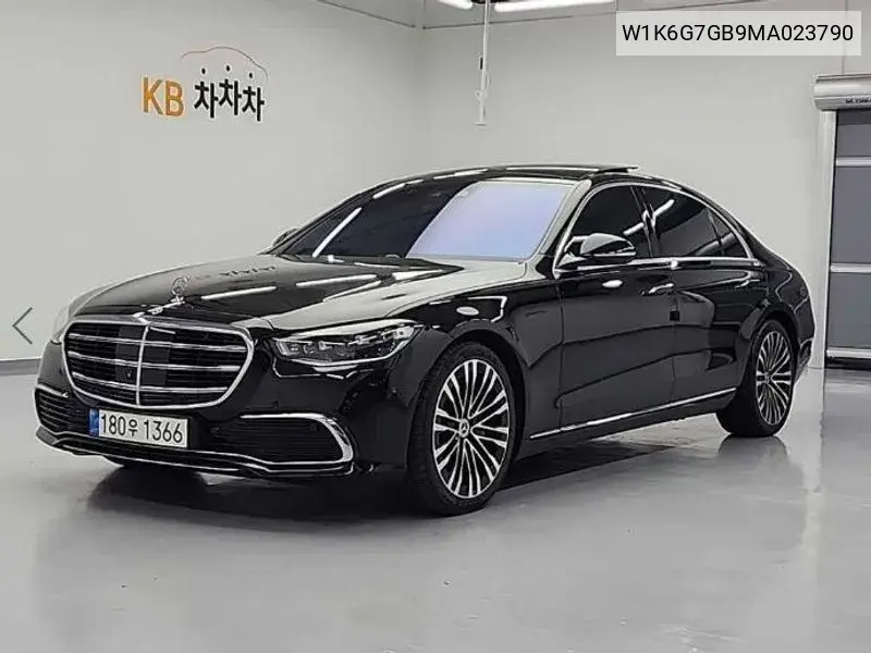 S-Class W223 S580L 4Matic VIN: W1K6G7GB9MA023790 Lot: 39574366
