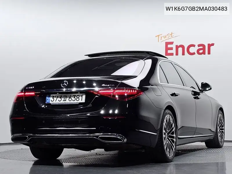 S-Class W223 S580L 4Matic VIN: W1K6G7GB2MA030483 Lot: 39615317