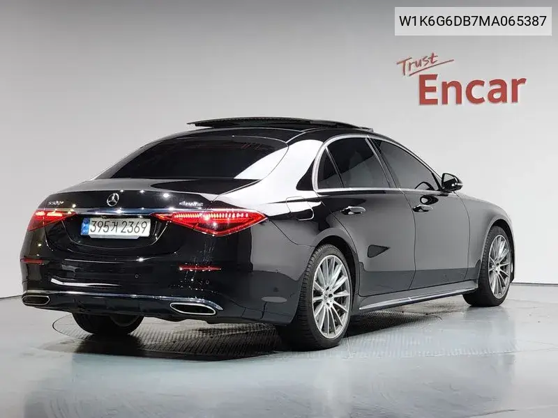 S-Class W223 S500 4Matic VIN: W1K6G6DB7MA065387 Lot: 39616317