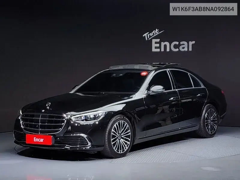 S-Class W223 S350 D VIN: W1K6F3AB8NA092864 Lot: 39617200