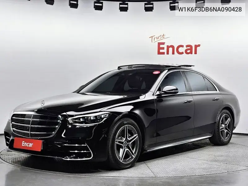 S-Class W223 S400 D 4Matic VIN: W1K6F3DB6NA090428 Lot: 39621082