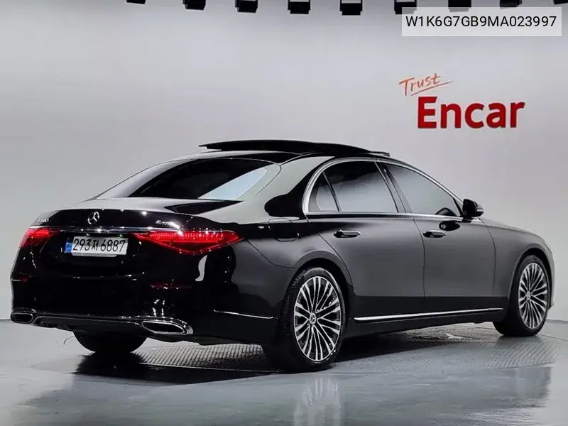 S-Class W223 S580L 4Matic VIN: W1K6G7GB9MA023997 Lot: 39938627