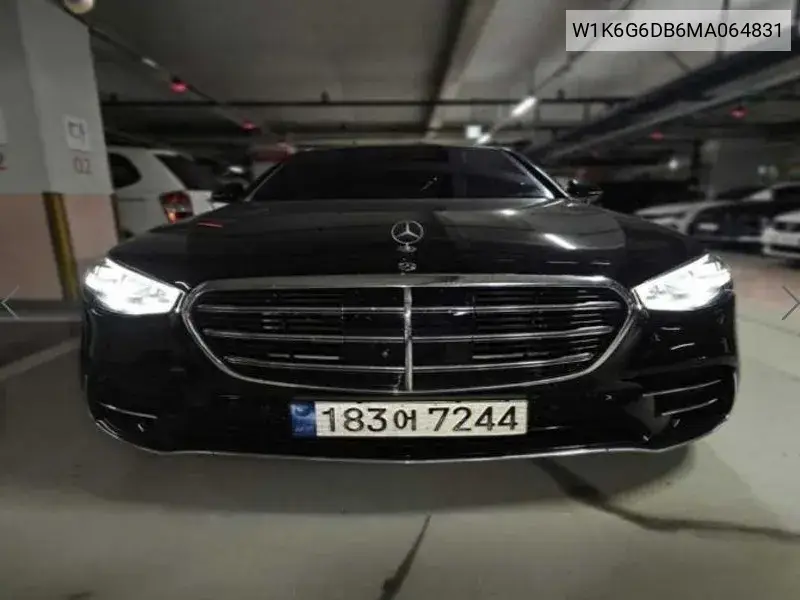 S-Class W223 S500L 4Matic VIN: W1K6G6DB6MA064831 Lot: 39943015