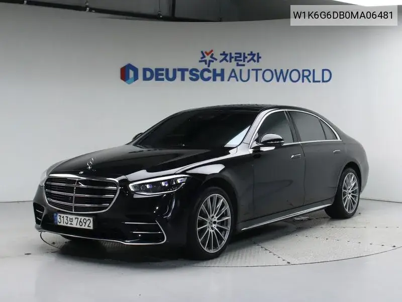 S-Class W223 S500L 4Matic VIN: W1K6G6DB0MA06481 Lot: 39955013