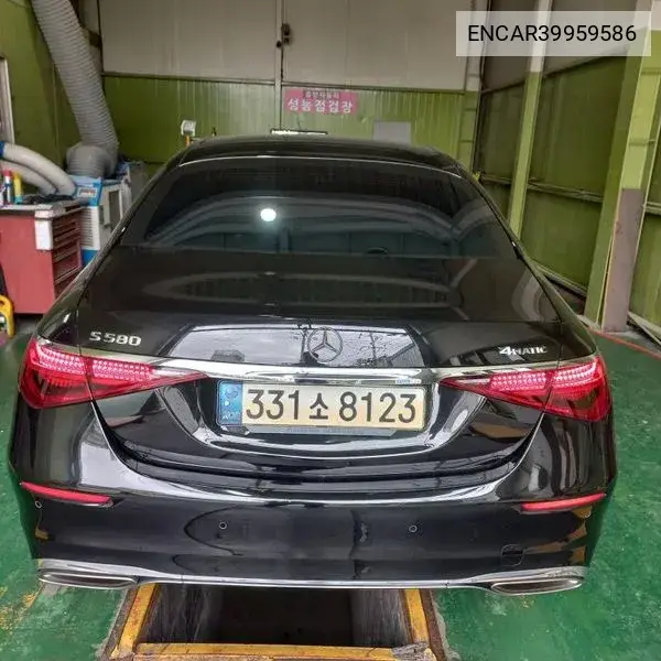 S-Class W223 S580L 4Matic VIN: ENCAR39959586 Lot: 39959586