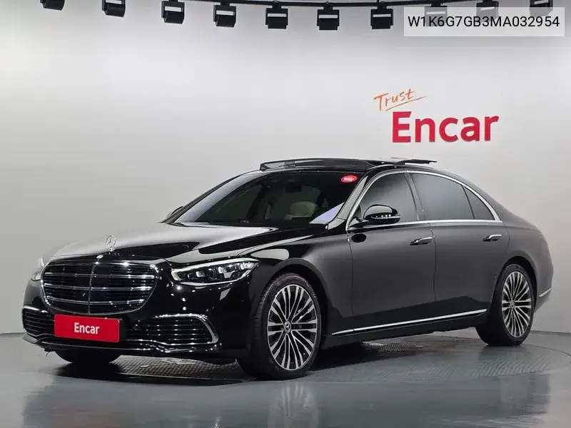 S-Class W223 S580L 4Matic VIN: W1K6G7GB3MA032954 Lot: 39968532