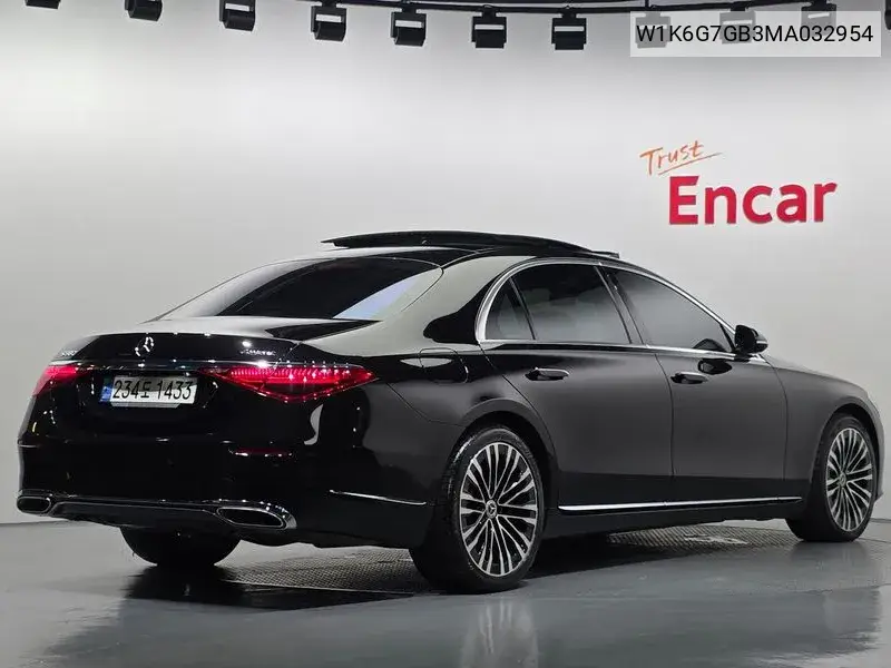 S-Class W223 S580L 4Matic VIN: W1K6G7GB3MA032954 Lot: 39968532