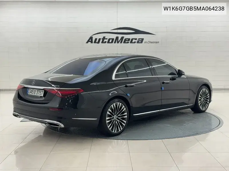 S-Class W223 S580L 4Matic VIN: W1K6G7GB5MA064238 Lot: 39970629