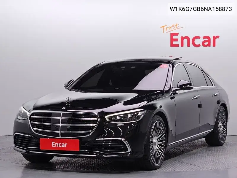 S-Class W223 S580L 4Matic VIN: W1K6G7GB6NA158873 Lot: 39606807