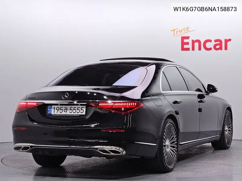 S-Class W223 S580L 4Matic VIN: W1K6G7GB6NA158873 Lot: 39606807