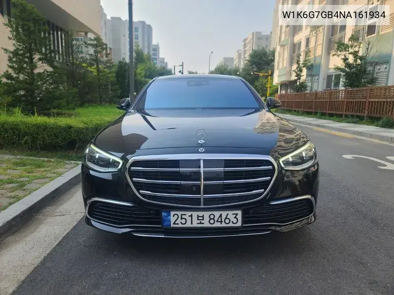 S-Class W223 S580L 4Matic VIN: W1K6G7GB4NA161934 Lot: 39703501