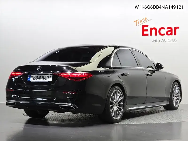 S-Class W223 S500L 4Matic VIN: W1K6G6DB4NA149121 Lot: 39949303