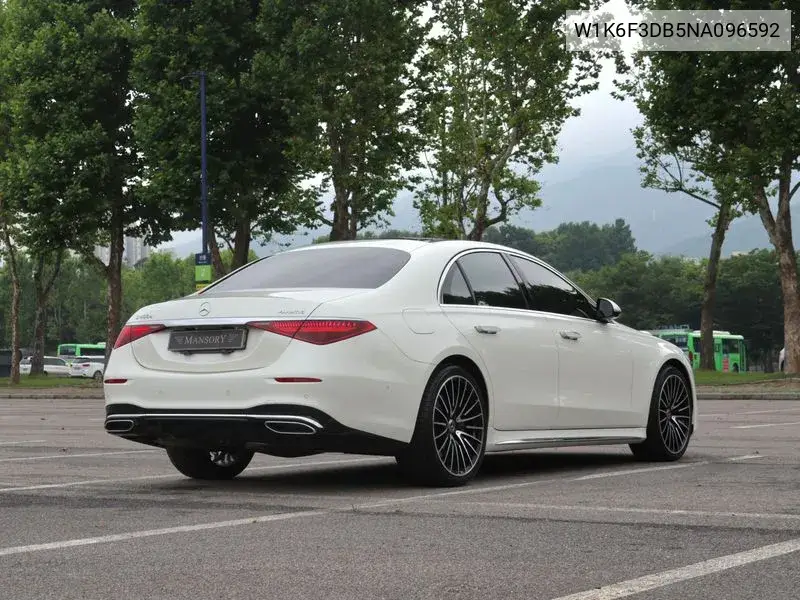 S-Class W223 S400 D 4Matic VIN: W1K6F3DB5NA096592 Lot: 39965889