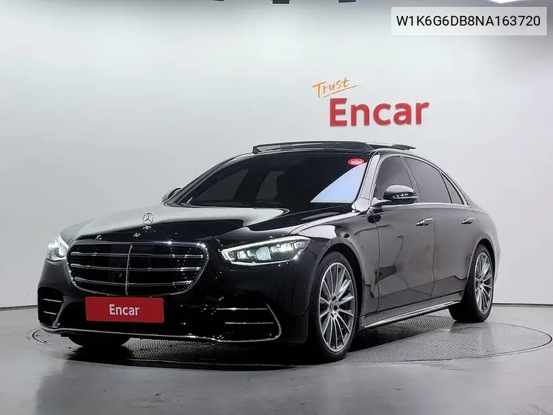 S-Class W223 S500L 4Matic VIN: W1K6G6DB8NA163720 Lot: 39972927
