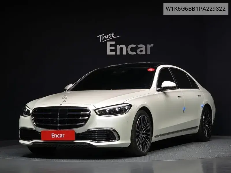 S-Class W223 S450L 4Matic VIN: W1K6G6BB1PA229322 Lot: 39552962