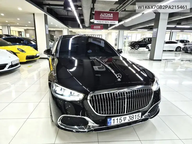 S-Class W223 Maibach S580 4Matic VIN: W1K6X7GB2PA215461 Lot: 39577325