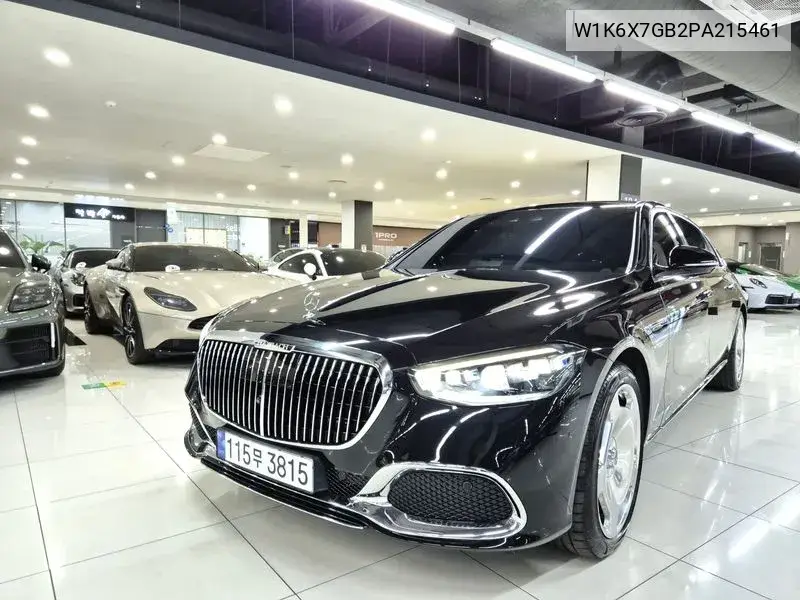 S-Class W223 Maibach S580 4Matic VIN: W1K6X7GB2PA215461 Lot: 39577325