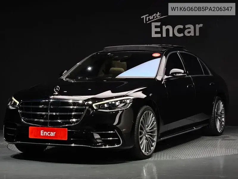 S-Class W223 S500L 4Matic VIN: W1K6G6DB5PA206347 Lot: 39961681